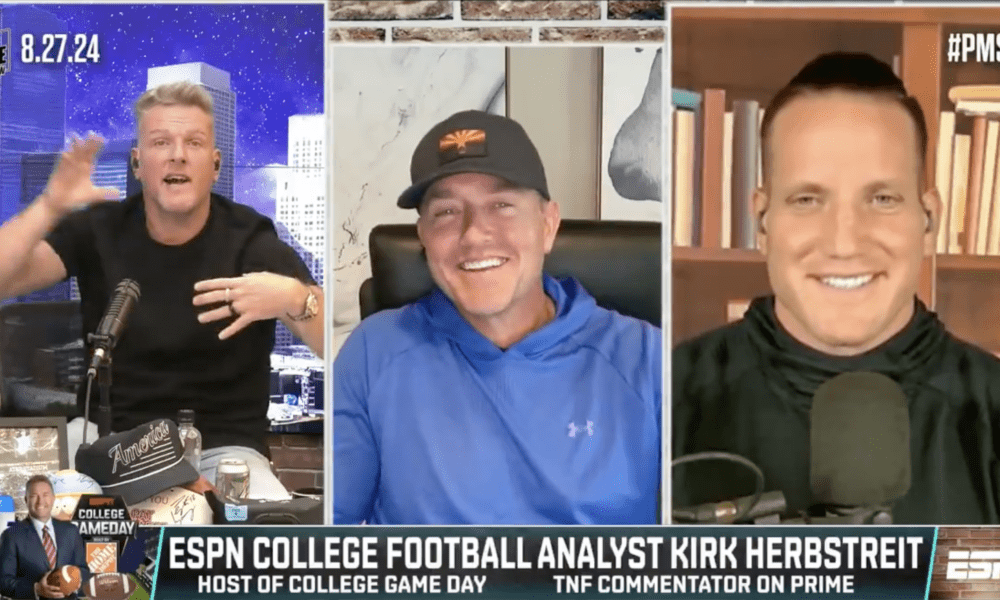 Pat McAfee and Kirk Herbstreit